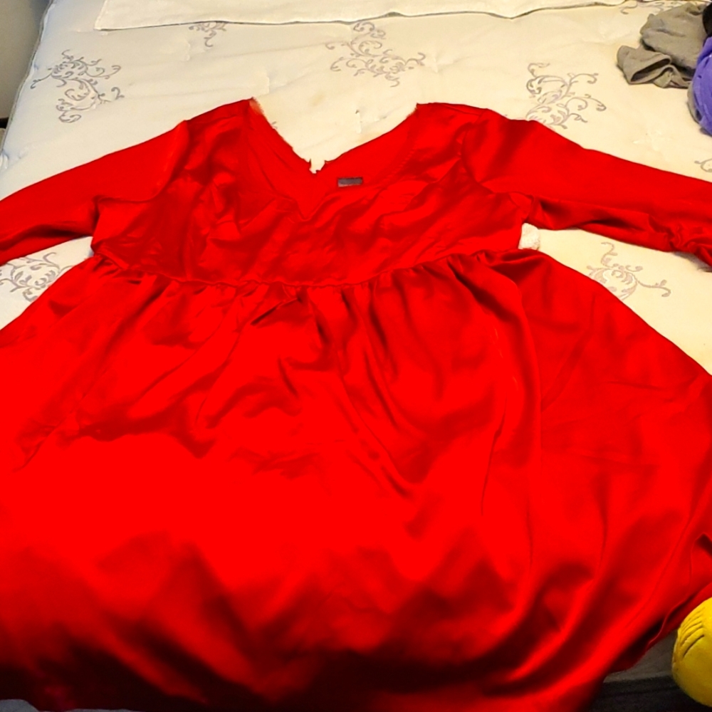 Outlander Claire Red Dress
